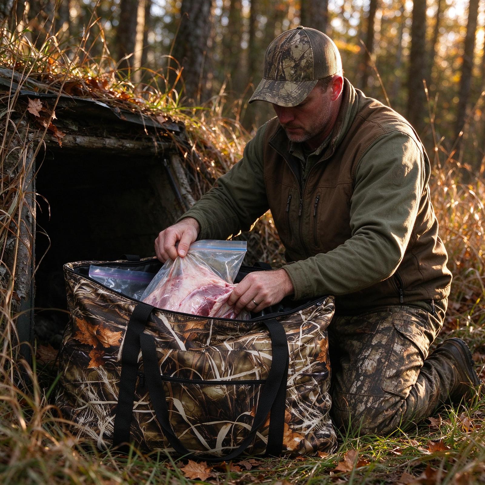 Hunting Tote Waterproof Scent  - Outdoor Hunting Gear Storage recension och pris