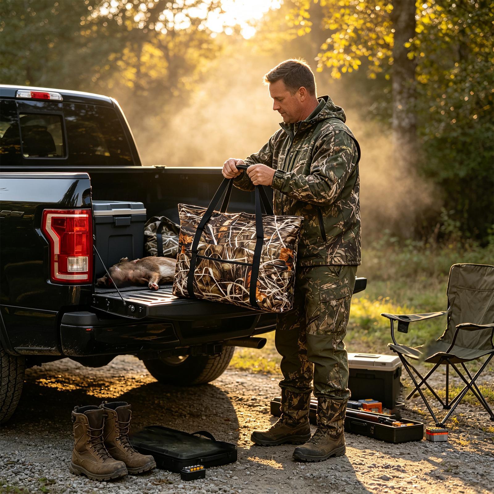 Hunting Tote Waterproof Scent  - Outdoor Hunting Gear Storage recension och pris