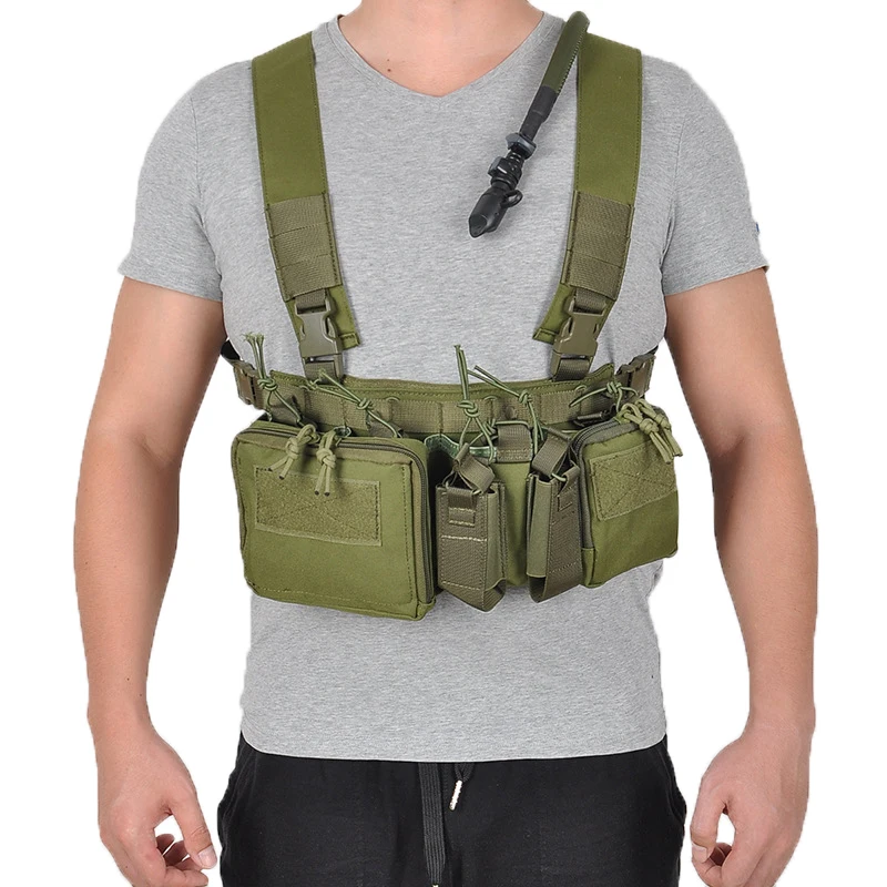 Nylon MOLLE Tactical Chest Ves - Outdoor Hunting Prints recension och pris