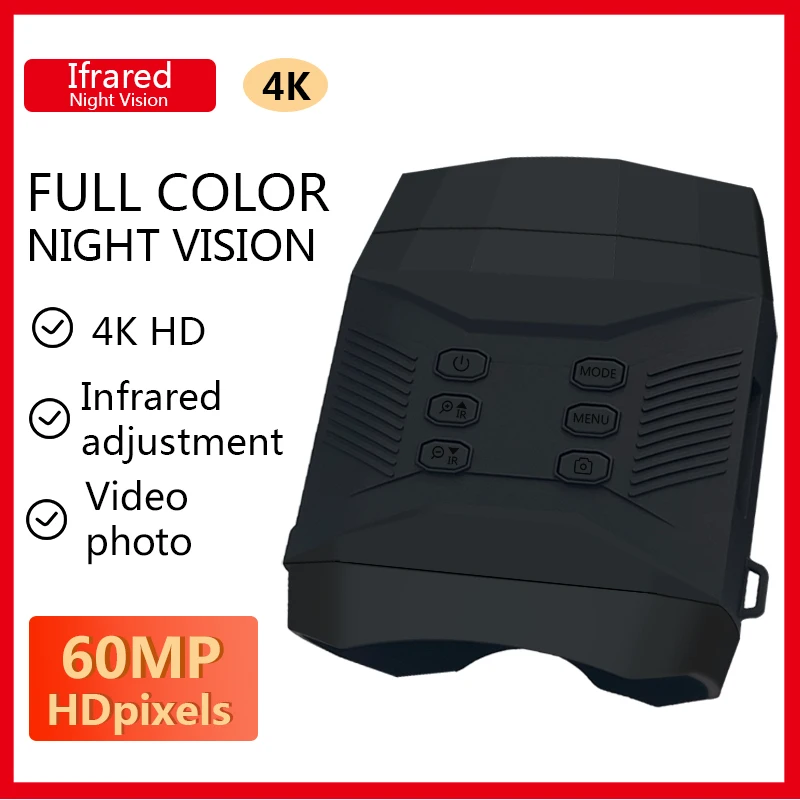 1Pcs Full Color Binocular Nigh - Trail Camera Infrared recension och pris