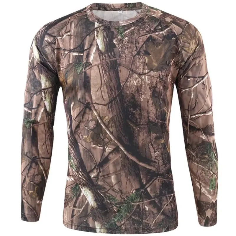 3D Printed Casual Long Sleeve  - Outdoor Hunting Prints recension och pris