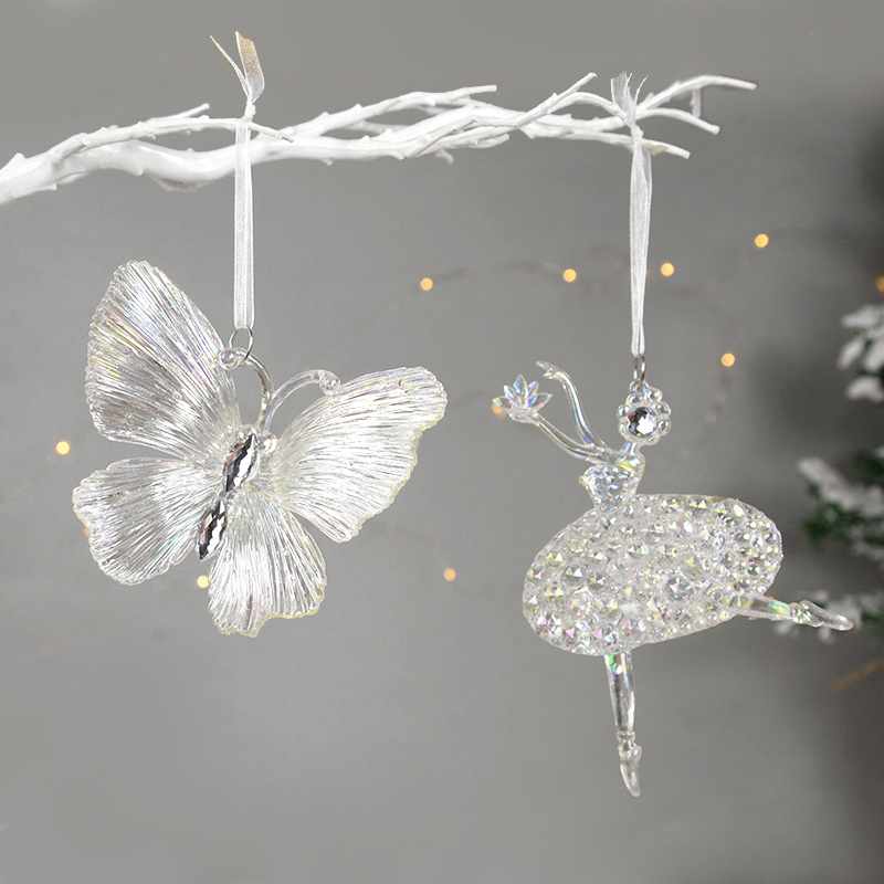 Acrylic Christmas Tree Hanging - Elk Bugle Call recension och pris