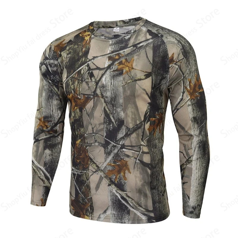 Mens Camo Long Sleeve T Shirt  - Outdoor Hunting Prints recension och pris