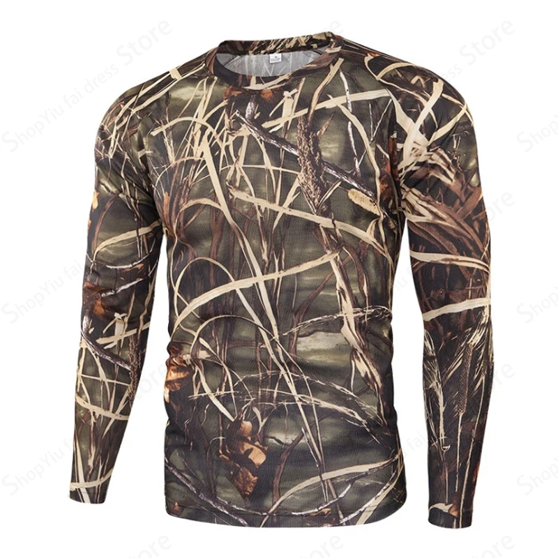 Mens Camo Long Sleeve T Shirt  - Outdoor Hunting Prints recension och pris