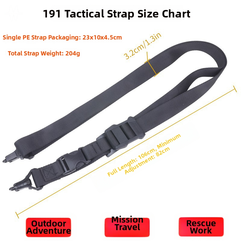 Adjustable Nylon 191 Tactical  - Hunting Outdoor Game recension och pris