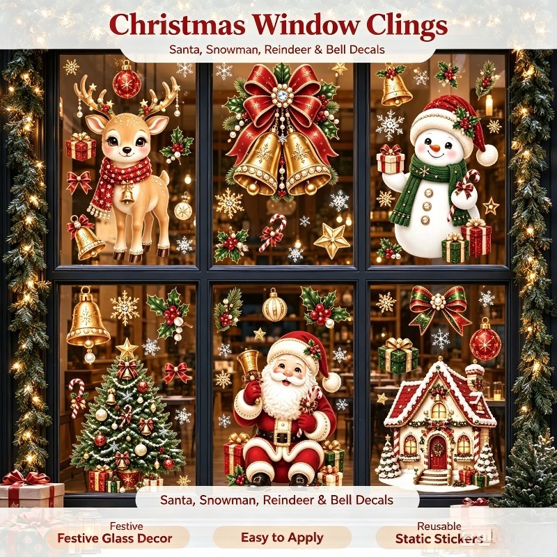 4/6 Sheets Christmas Static Wi - Elk Bugle Call recension och pris
