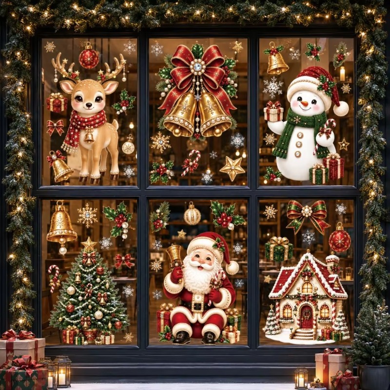 4/6 Sheets Christmas Static Wi - Elk Bugle Call recension och pris